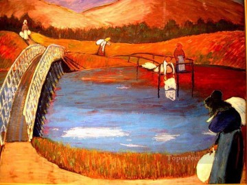  Marianne Pintura - puente Marianne von Werefkin